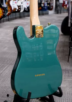 Squier - 40th Anniversary Telecaster, Gold Edition, Laurel Fingerboard - Sherwood Green Metallic 2